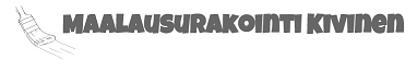 Maalausurakointi Kivinen